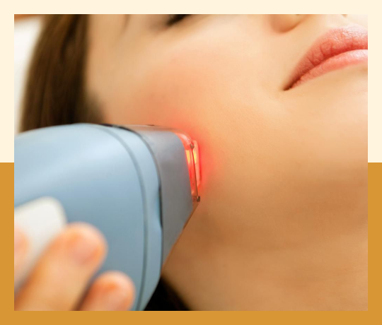 • - Laser treatment